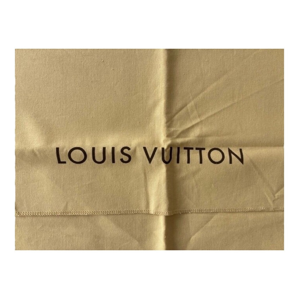 Louis Vuitton Envelope Dust Bag 13.5 X 17.5 inches Tan/Blk - Picture 3 of 5